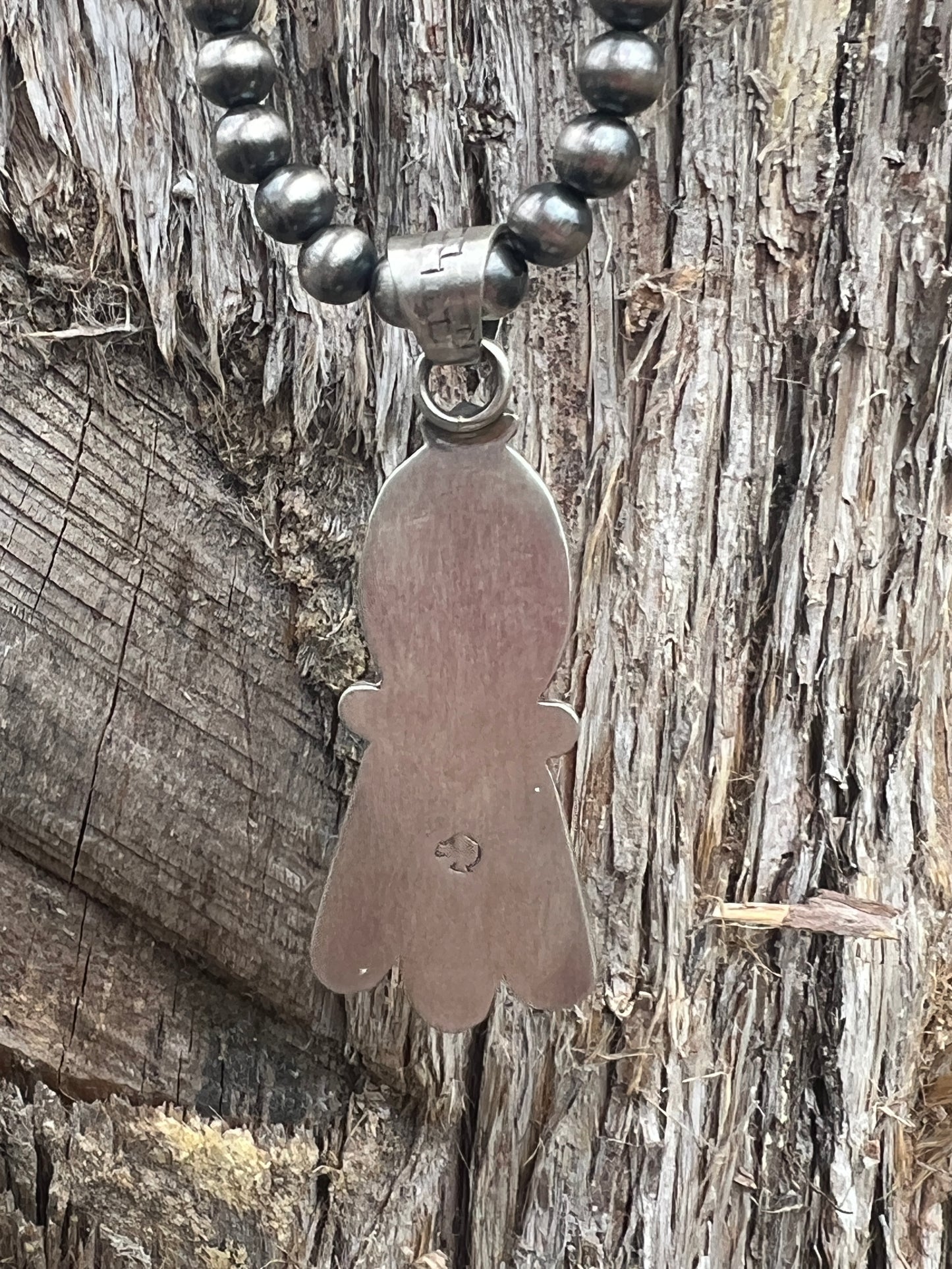 Palomino Feather Pendant