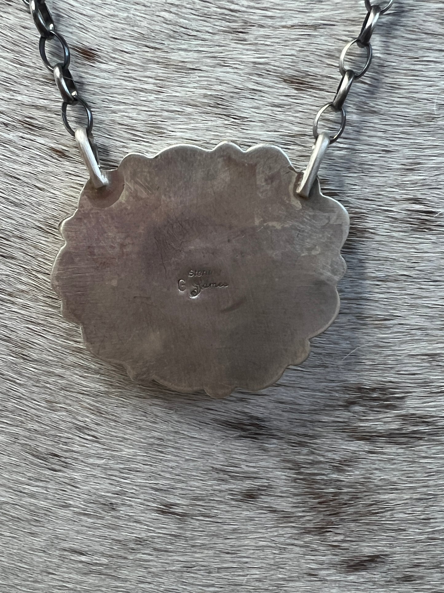 Geraldine James Large Cluster Necklace