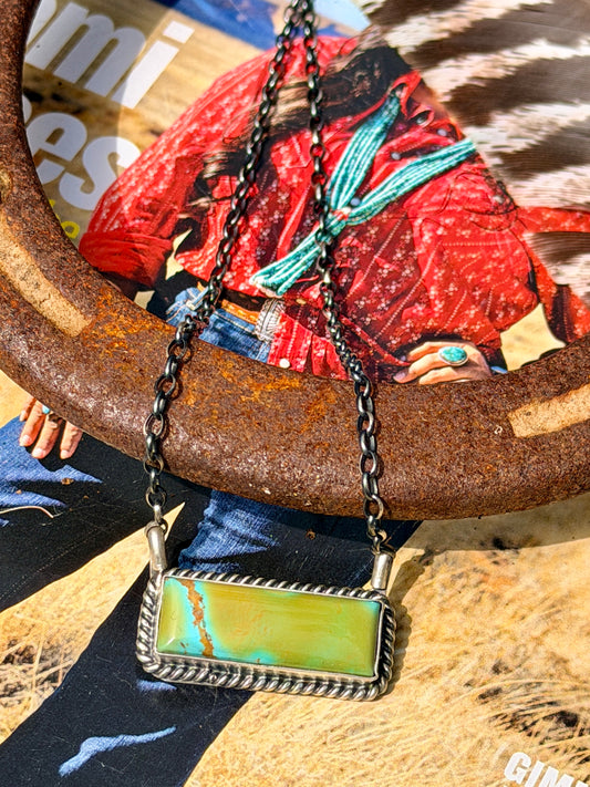 Donovan Skeet Bar Necklace