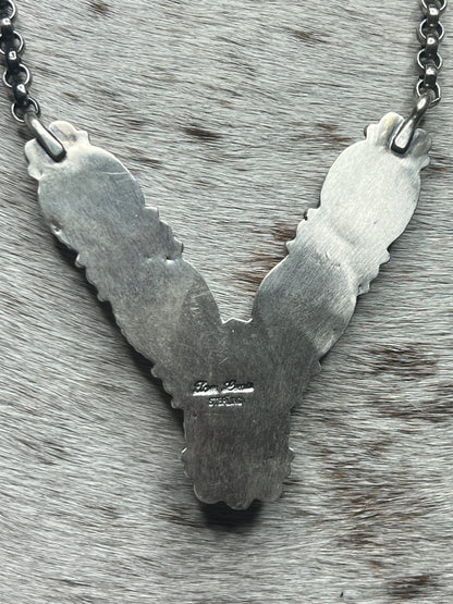 Sonoran Gold Necklace by Navajo Tom Lewis