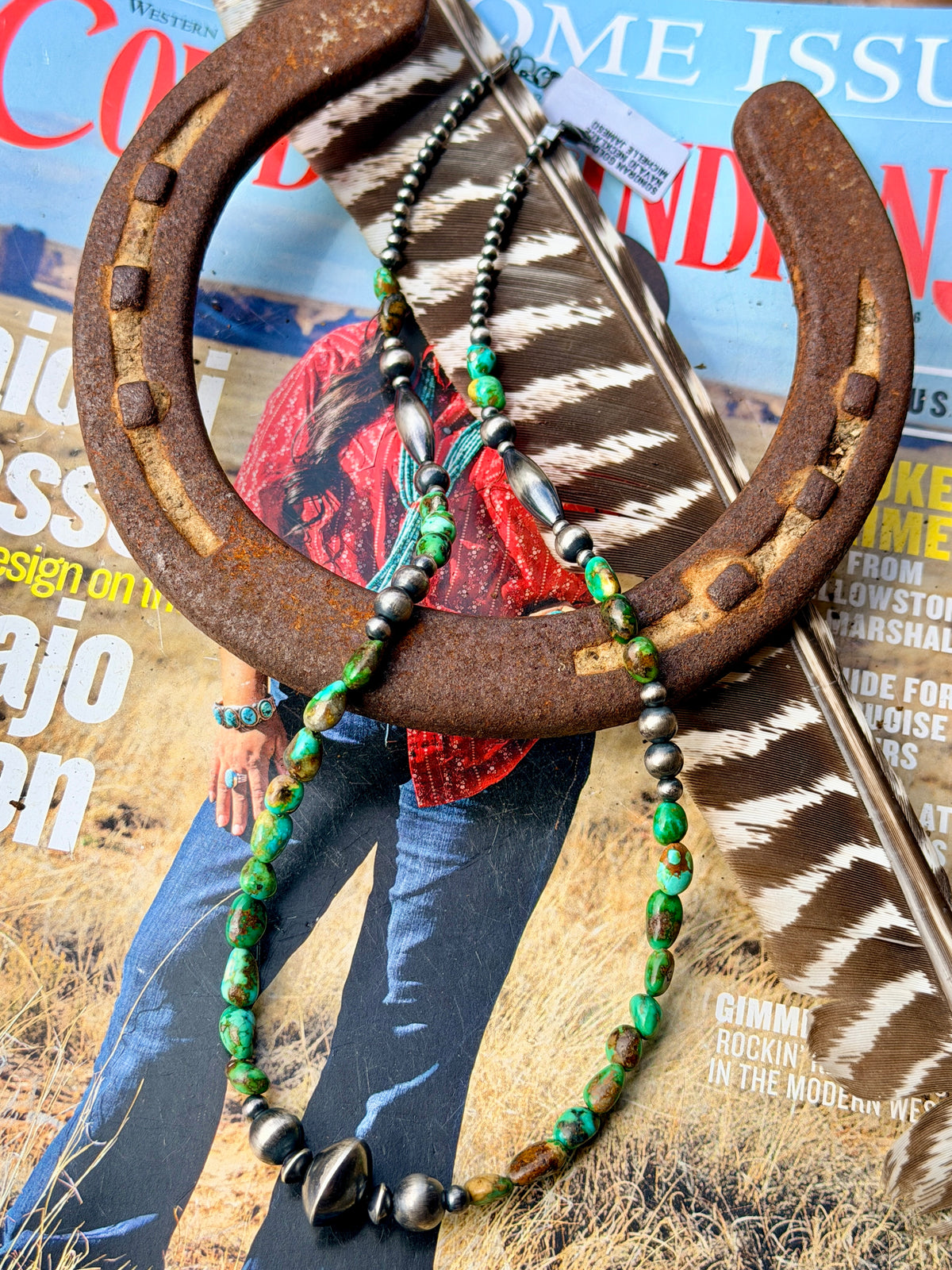Sonoran Gold and Navajo Pearls by Michelle Jameson