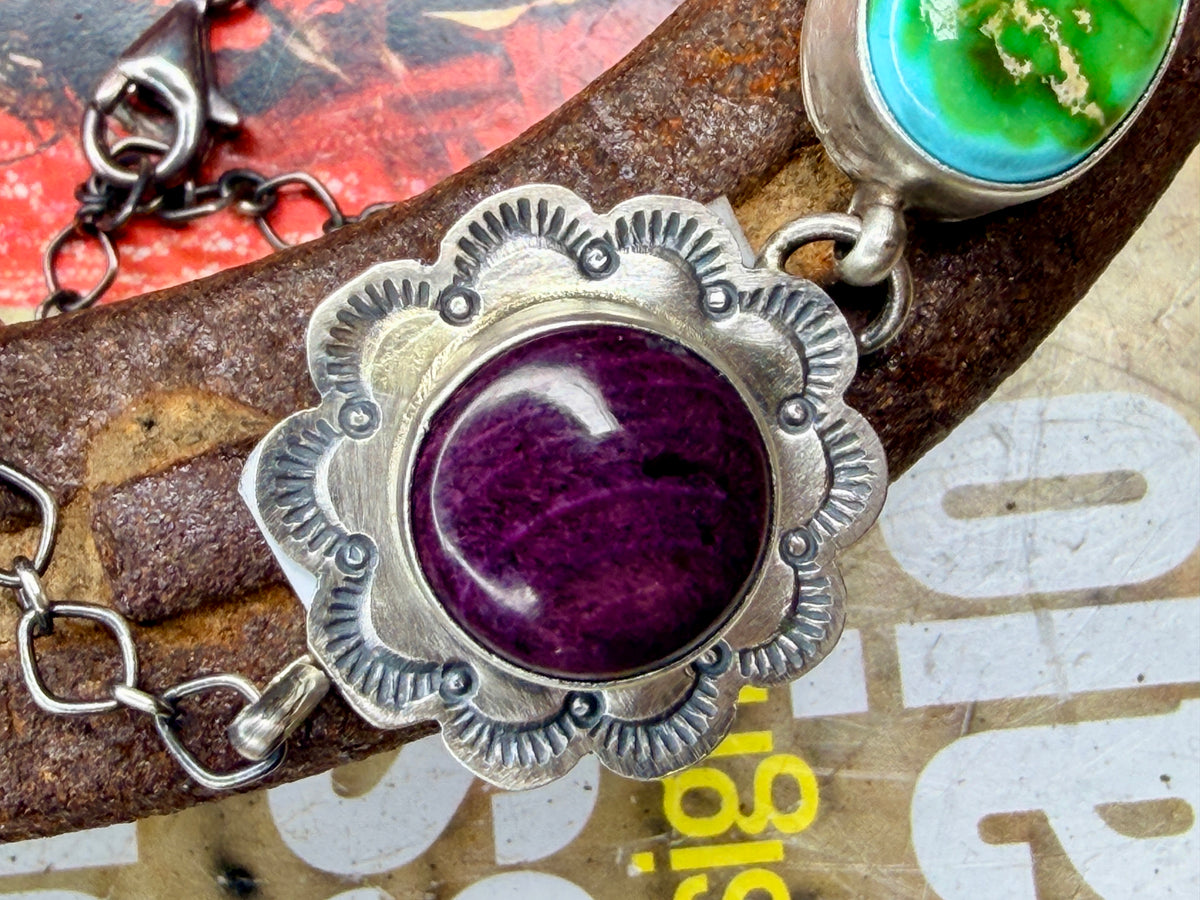Scott Skeets Multi Stone Necklace