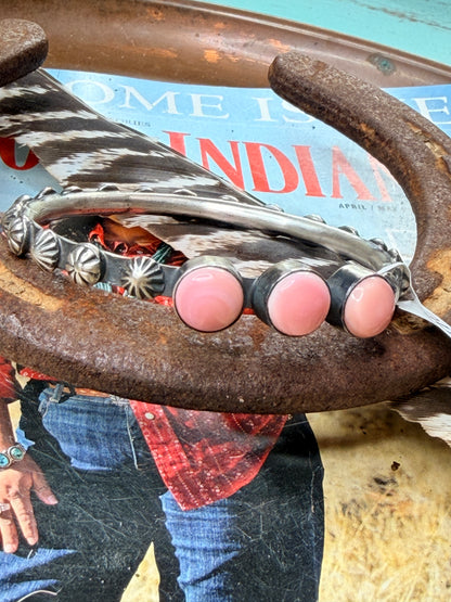 Chimney Butte Pink Conch and Starshot Bangle