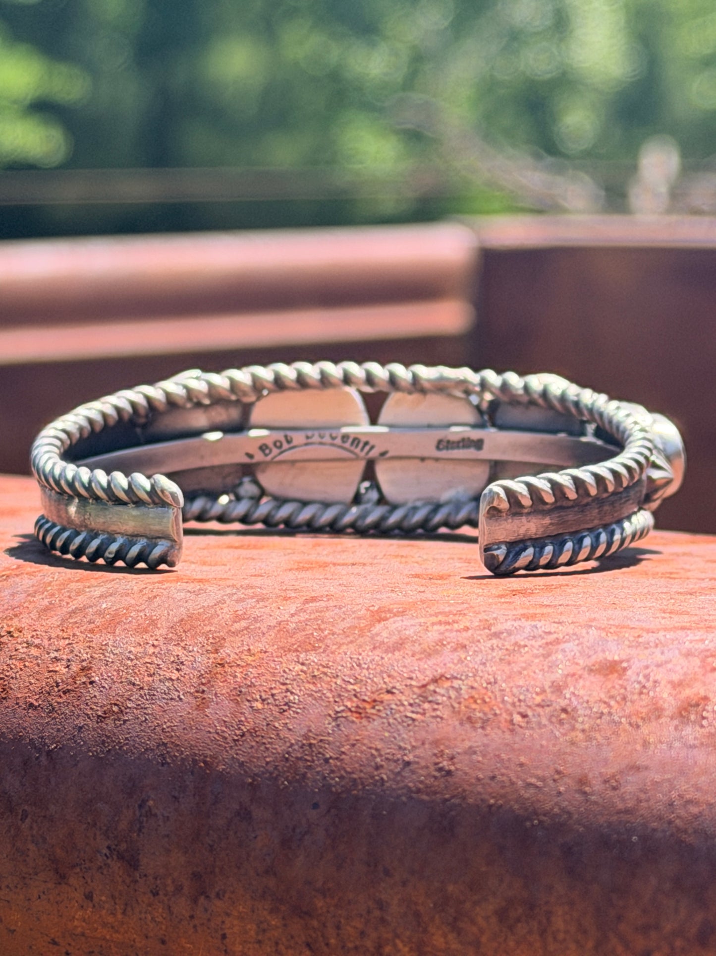 Authentic Native 6 Royston Stone Cuff by Bob Becenti