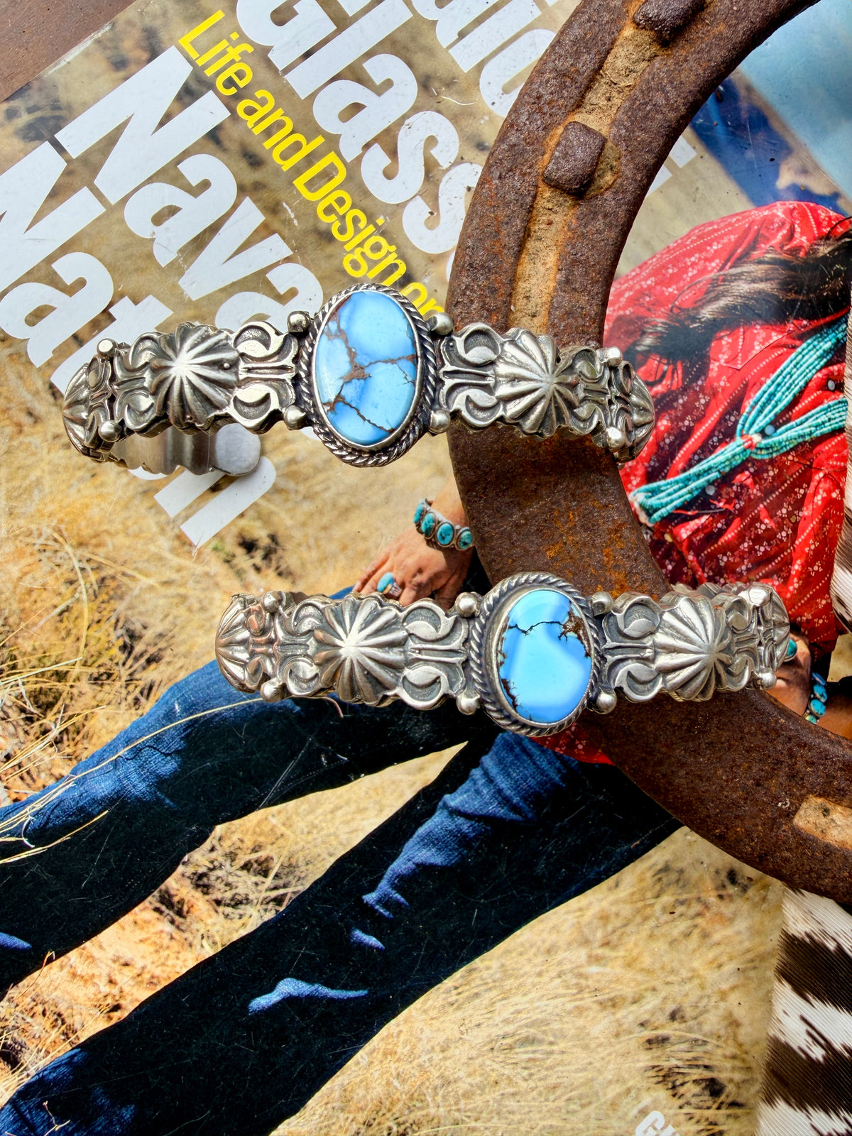 Thomas Yazzie Golden Hills Cuff