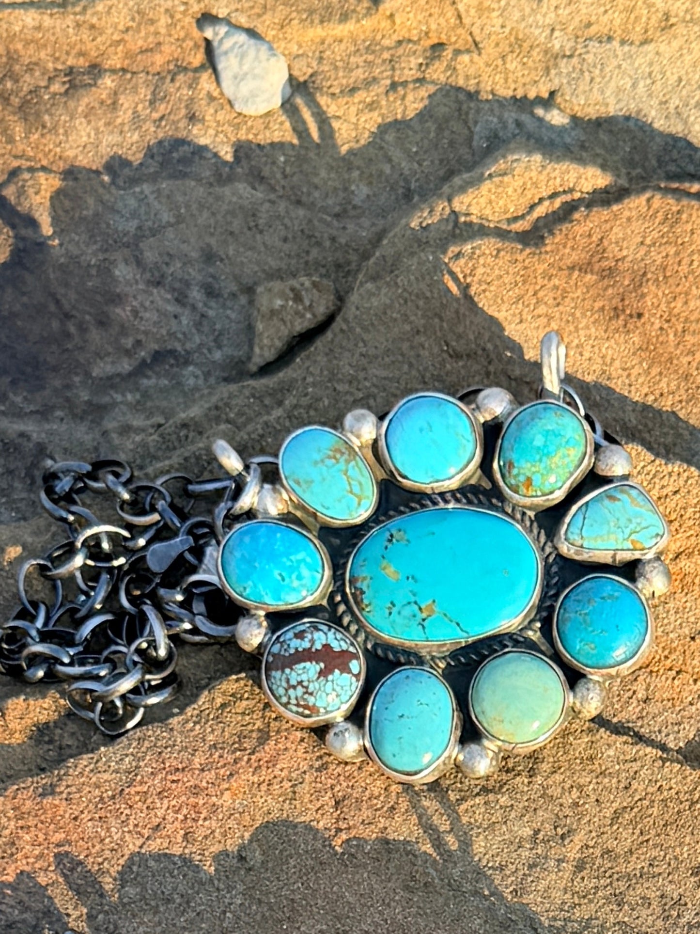 Geraldine James Large Cluster Necklace
