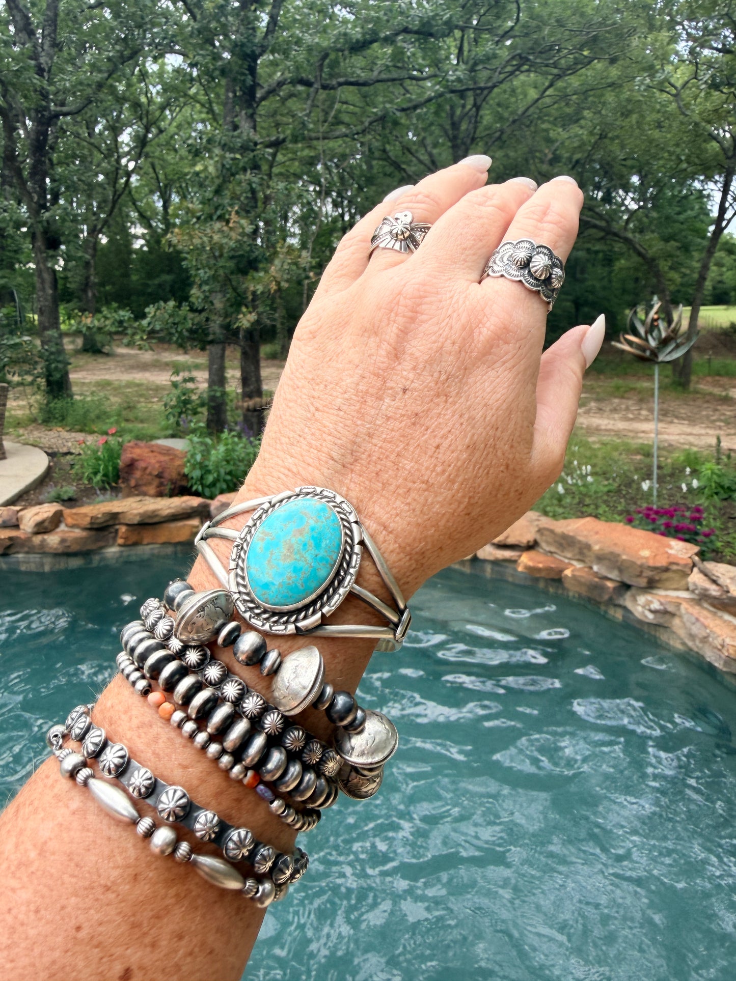 Native Made Augustine Largo Turquoise Cuff