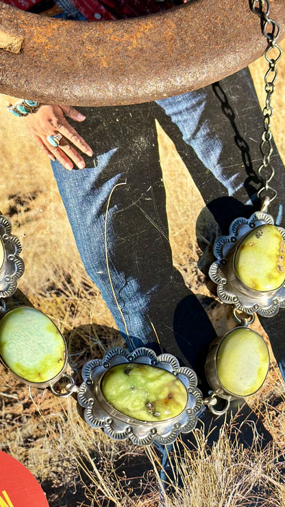 Scott Skeets Palomino Necklace