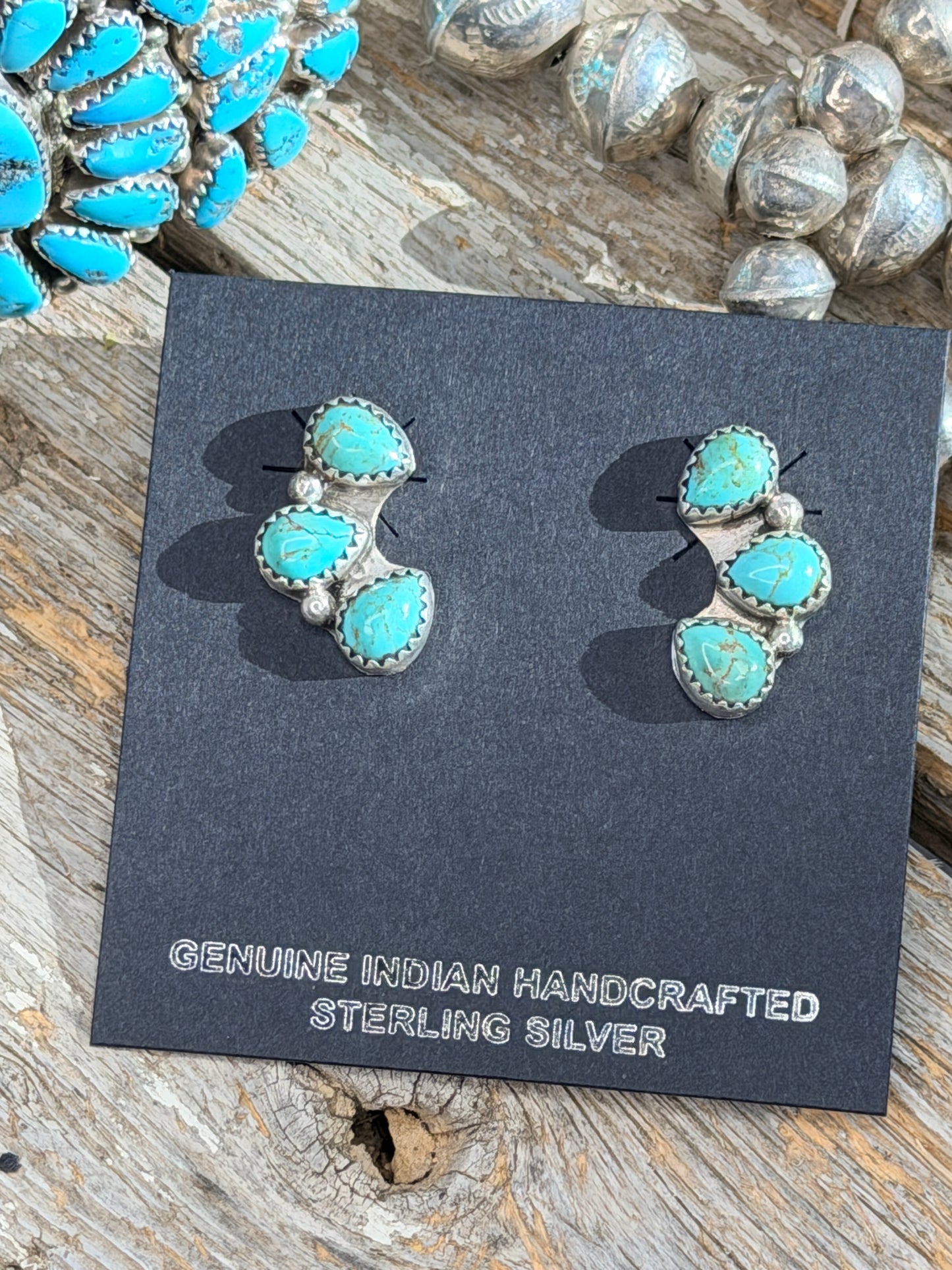 Authentic Half Cluster Earrings