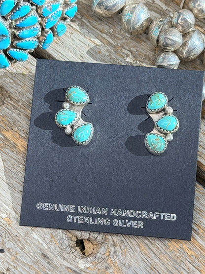 Authentic Half Cluster Earrings