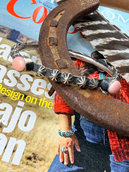 Chimney Butte Pink Conch and Starshot Bangle