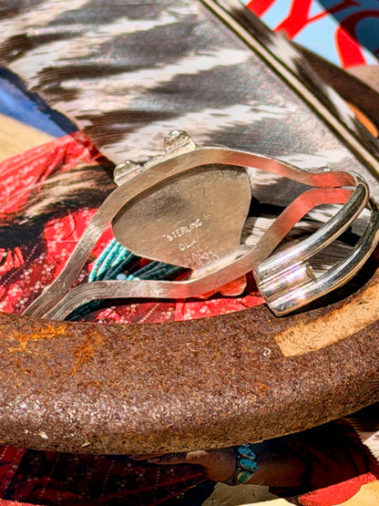 Ola Eriacho Zuni Spiny Oyster Cuff