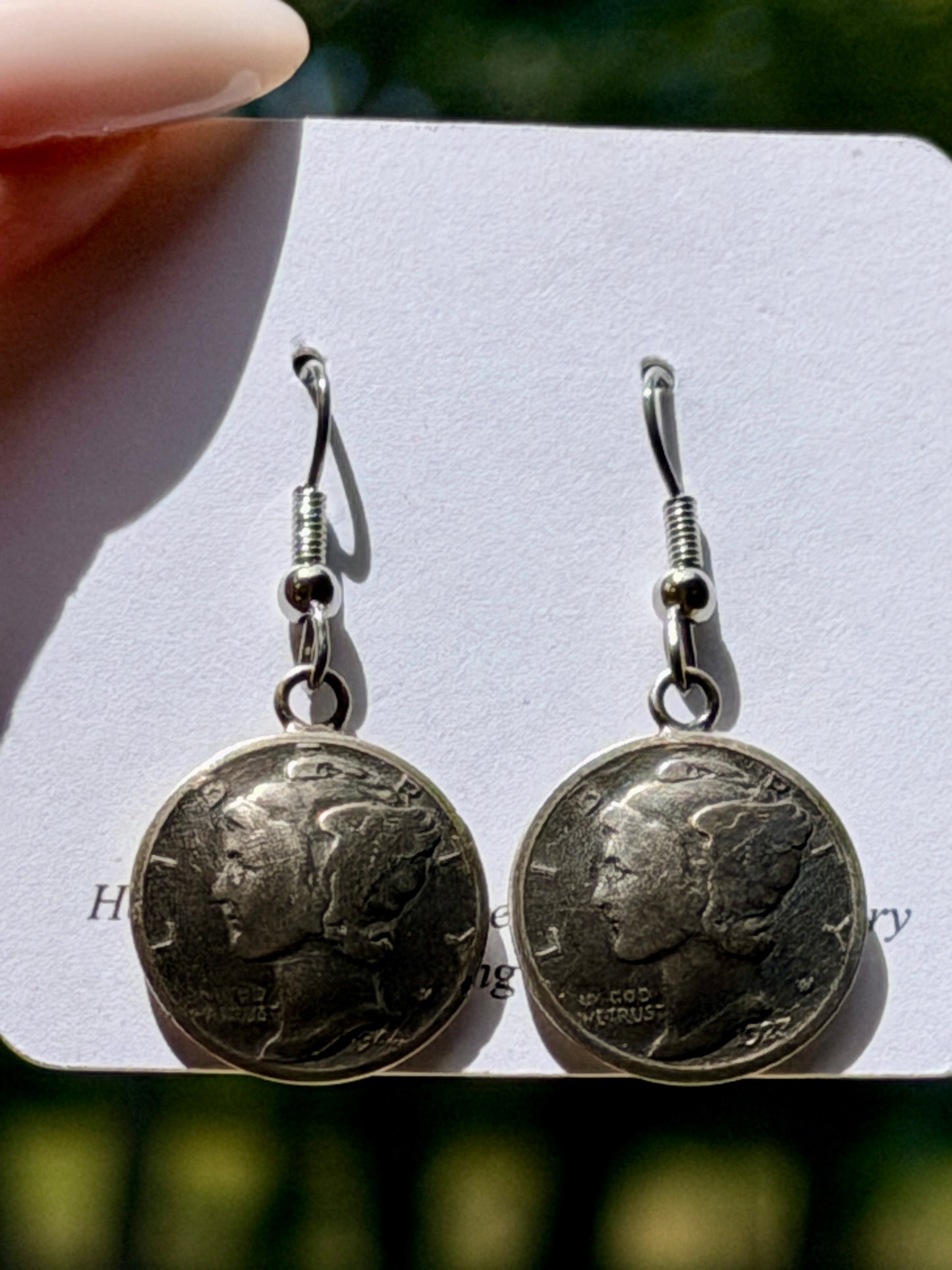 Mercury Dime Earrings