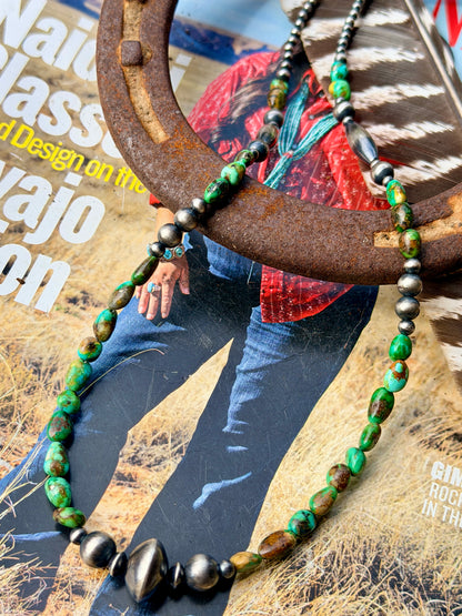 Sonoran Gold and Navajo Pearls by Michelle Jameson