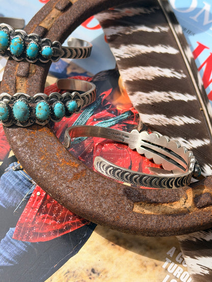 Native Made Nevada Turquoise Cuff