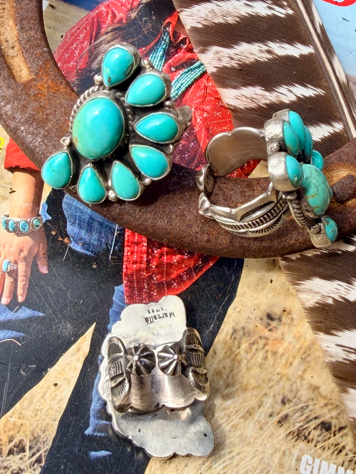 Cluster Adjustable Ring by Marcella James