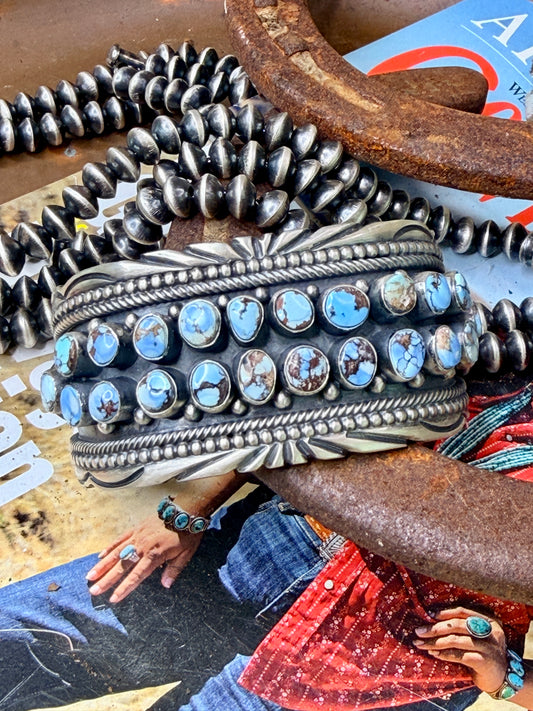 Mark Yazzie Golden Hills Cuff