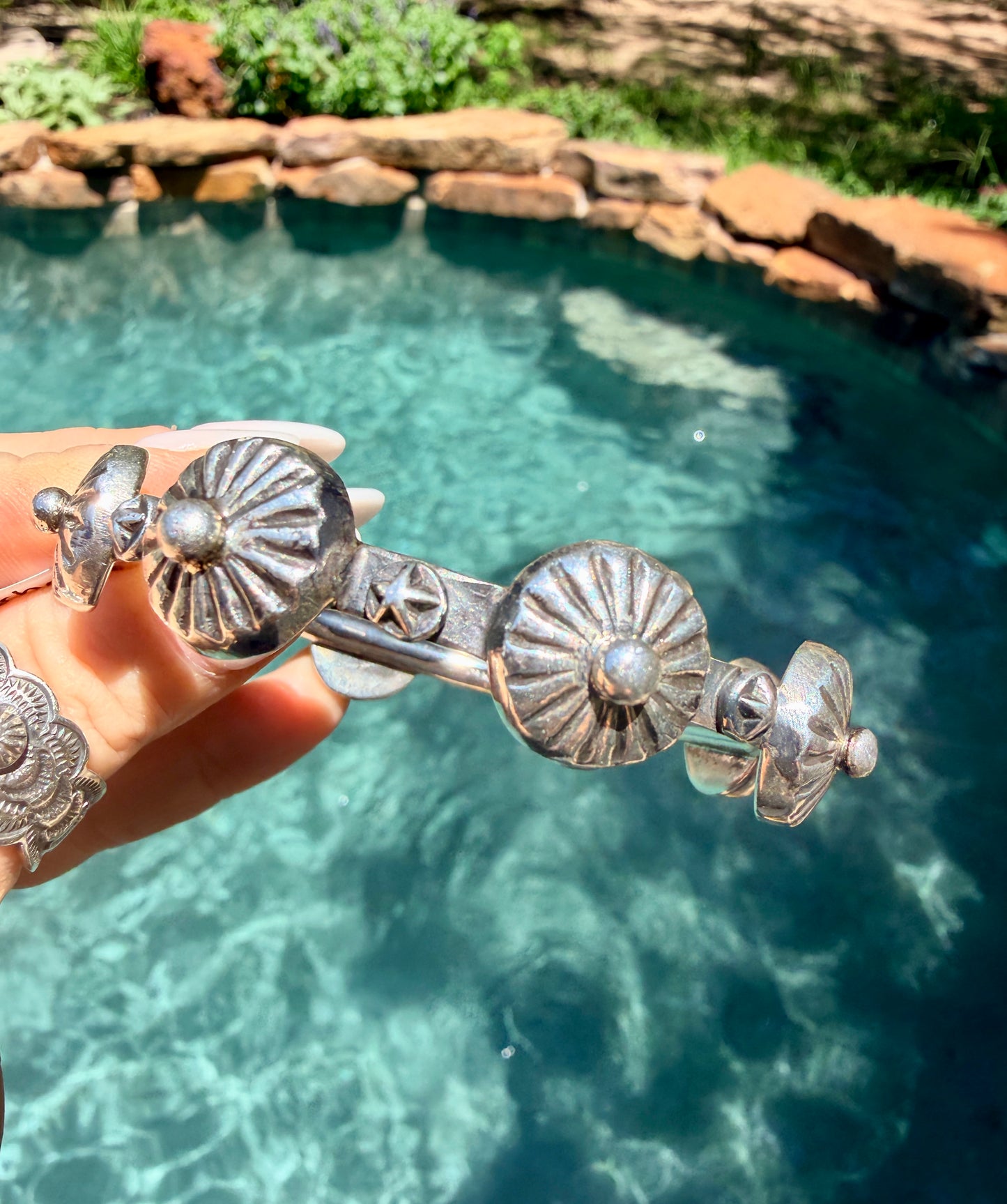 Chimney Butte Stars and Concho Bangle