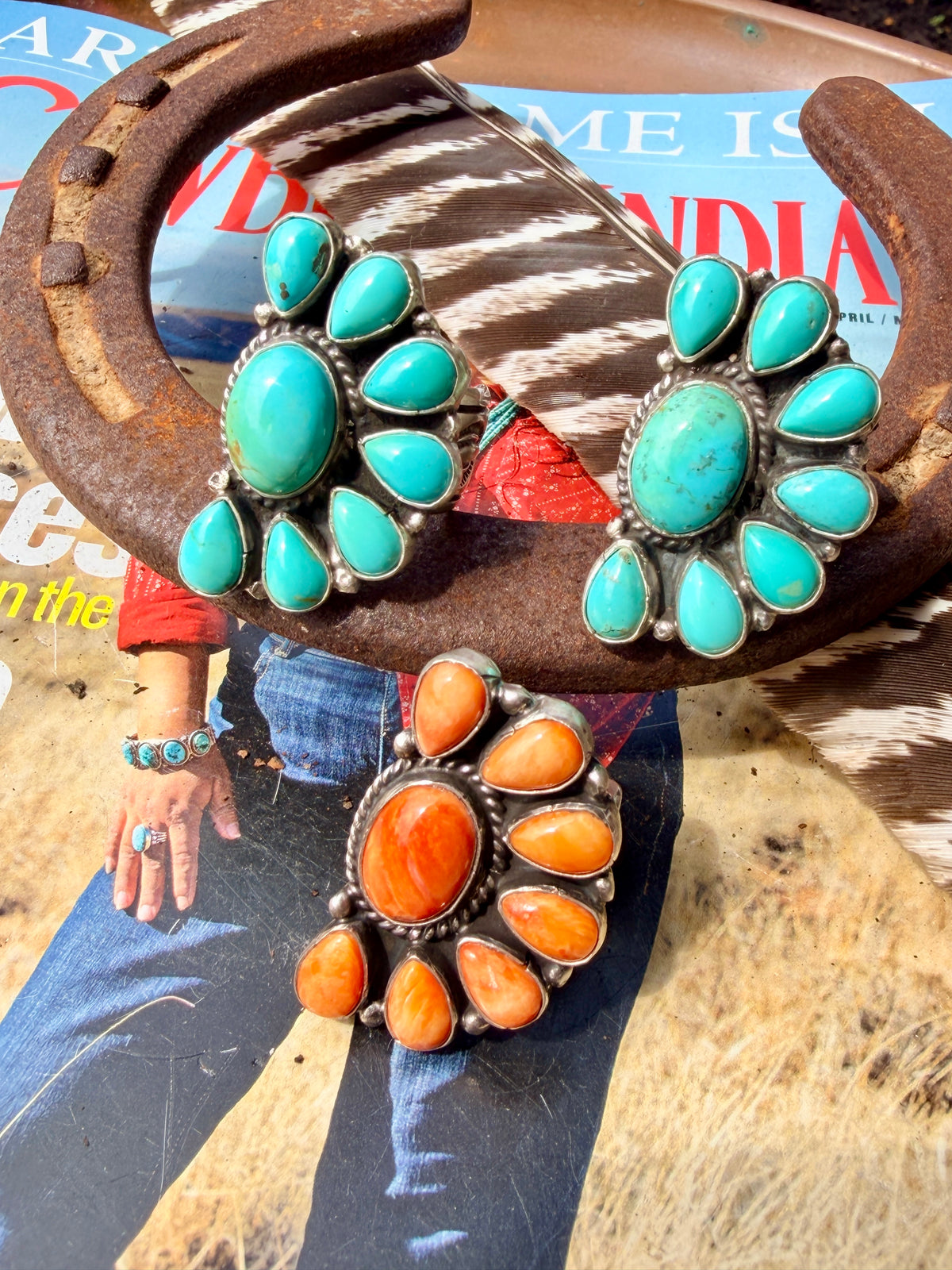 Cluster Adjustable Ring by Marcella James