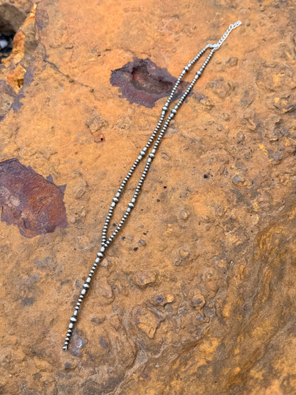Sterling Silver Lariat Necklace