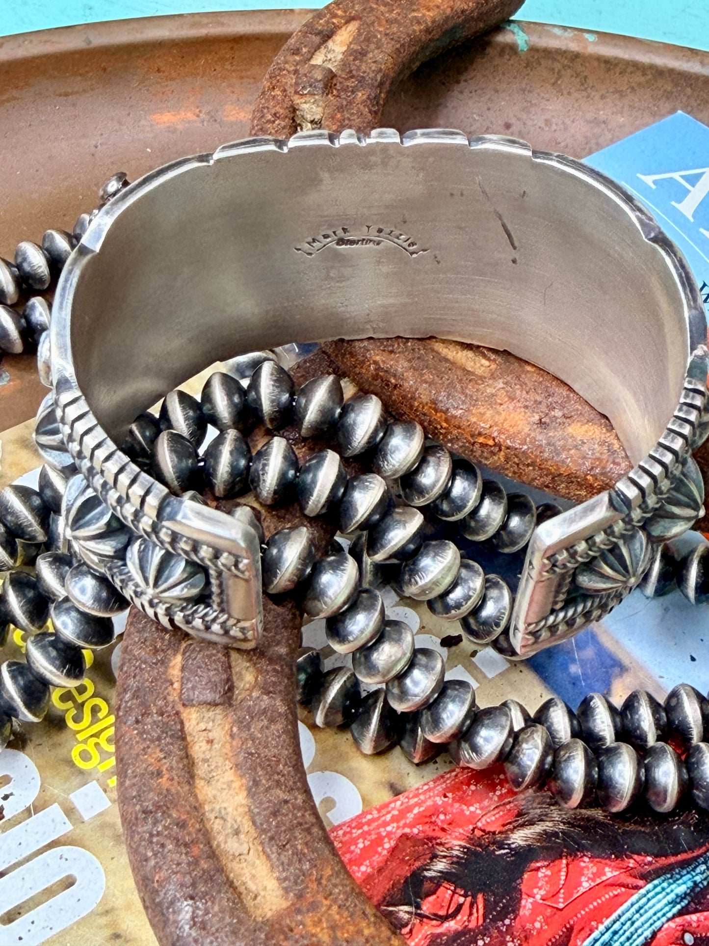Mark Yazzie Golden Hills Cuff