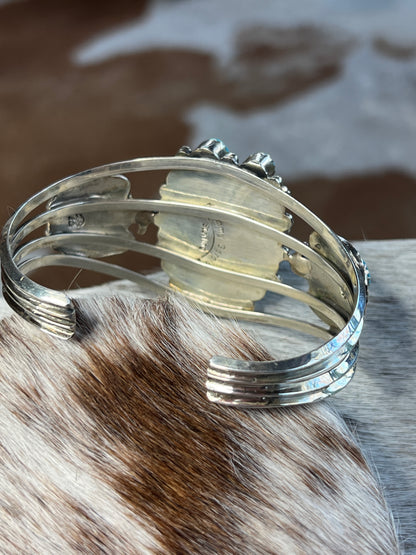 Authentic Native Made Cluster and Thunderbird Cuff