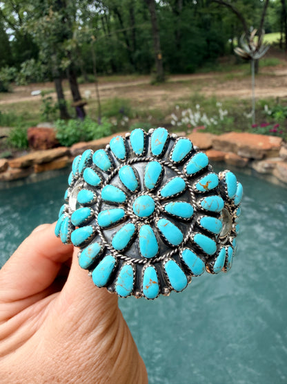 Native Made Cluster Kingman Cuff by Jude Perry