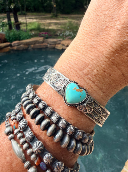 Native Made Sunshine Reeves Kingman Cuff