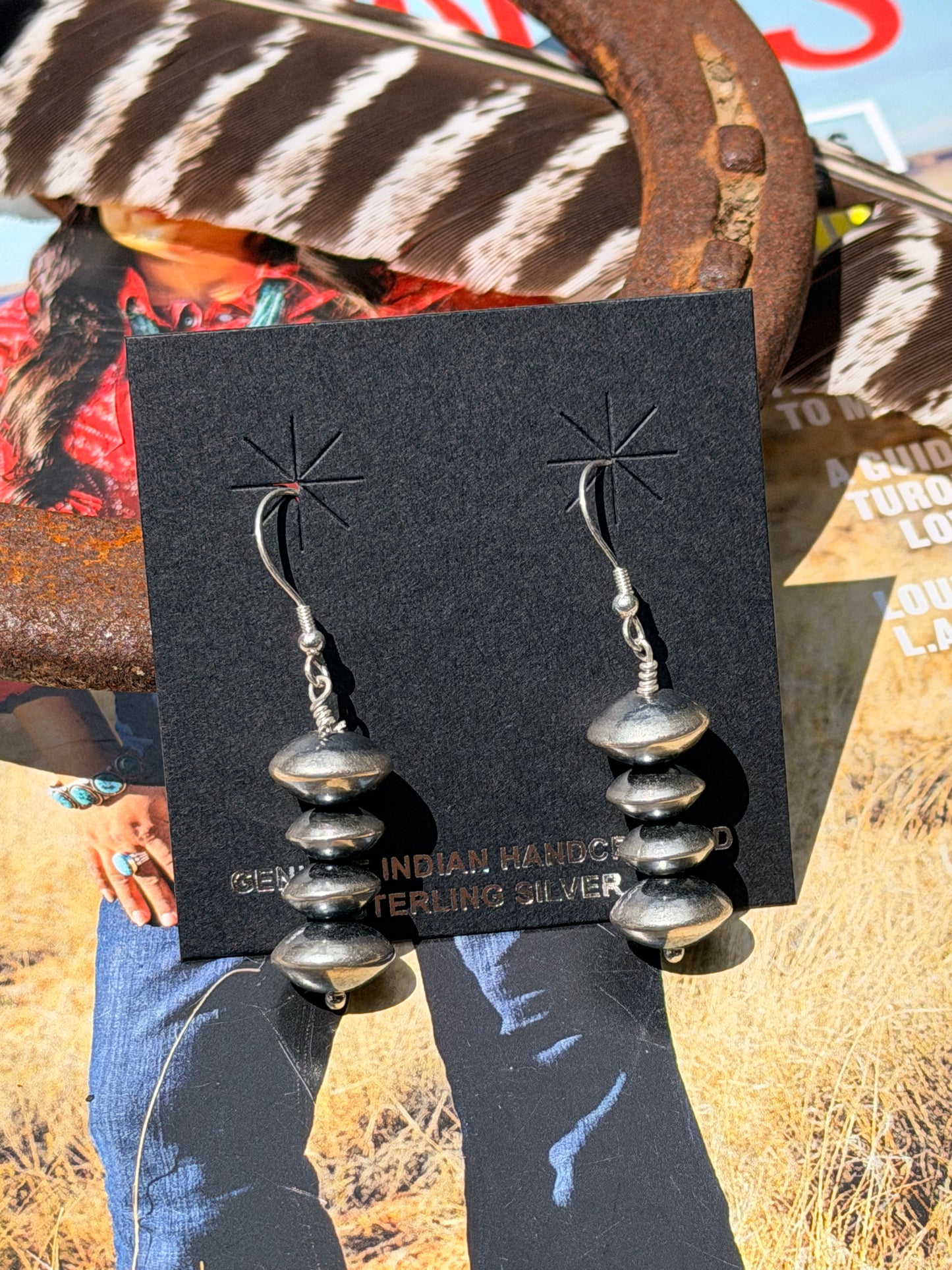 Saucer Desert Pearl Earrings