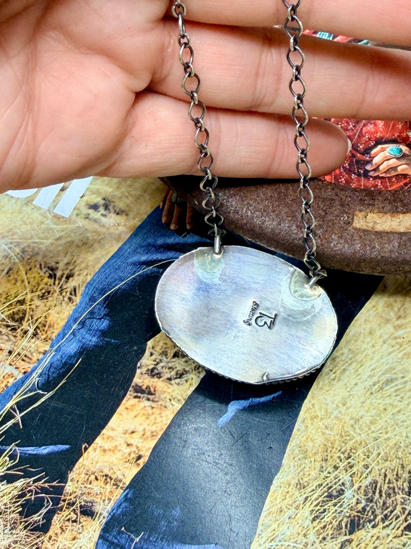 Native Made Blackjack Necklace by Tia Long