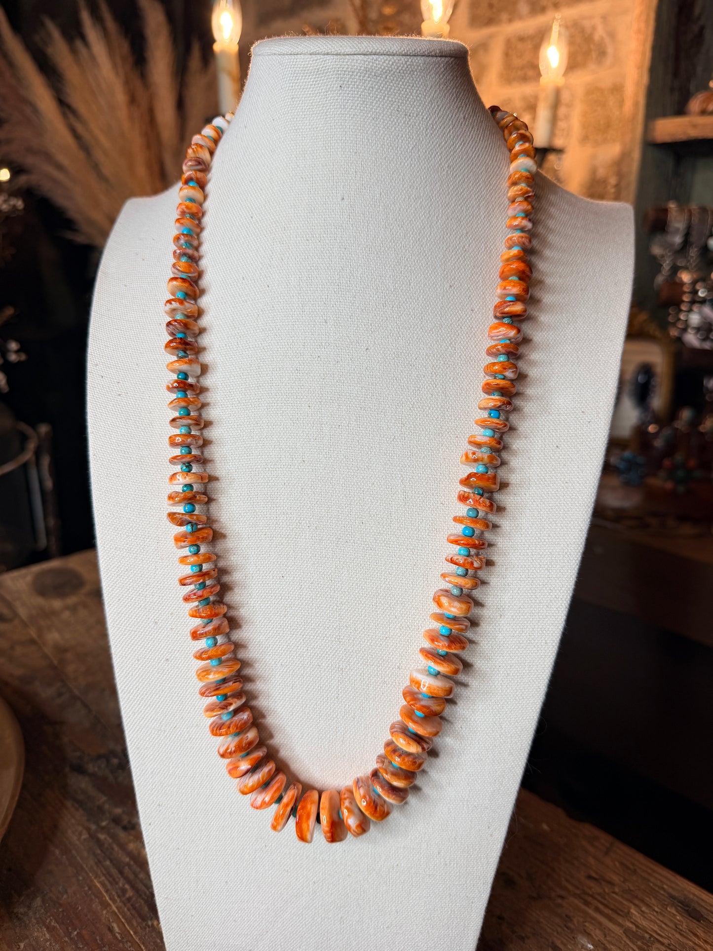 Spiny Beaded Necklace