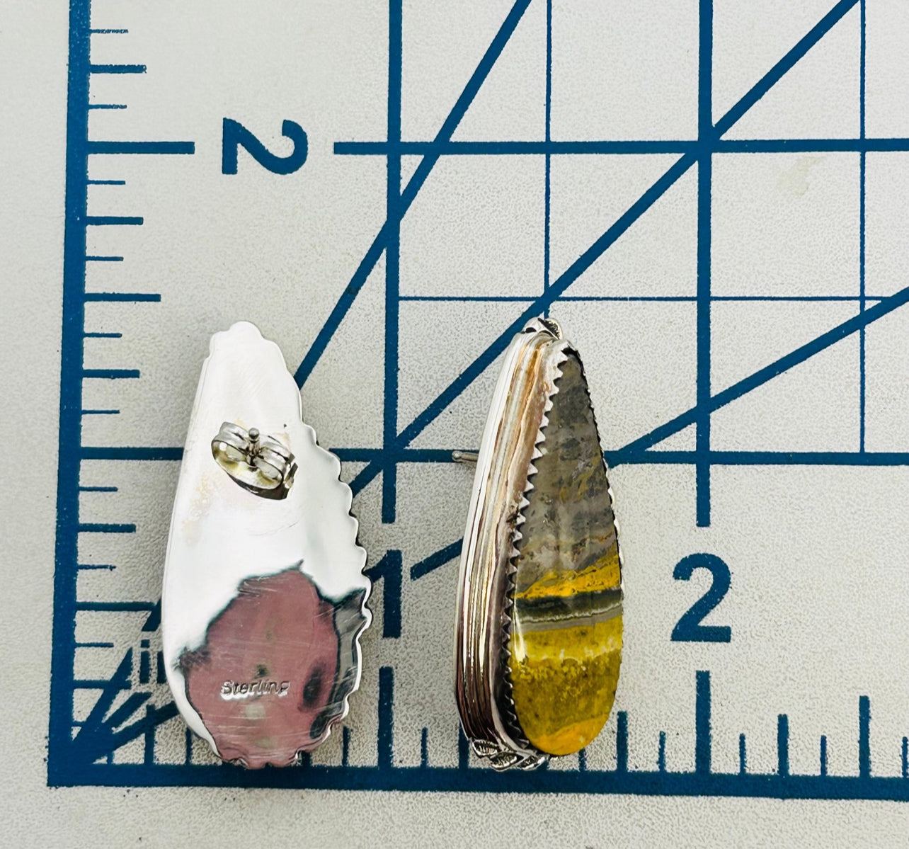 Bumblebee Jasper Earrings