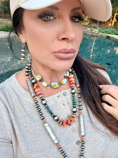 Scott Skeets Palomino Necklace