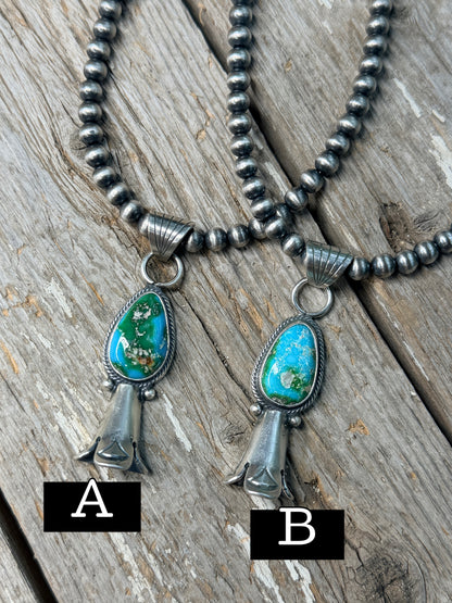 Sonoran Mountain Turquoise & Sterling Silver Necklace