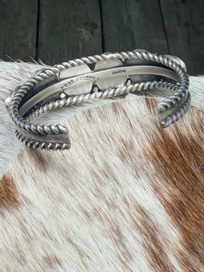 Authentic Native 6 Royston Stone Cuff by Bob Becenti