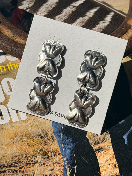 Double Butterfly Earrings